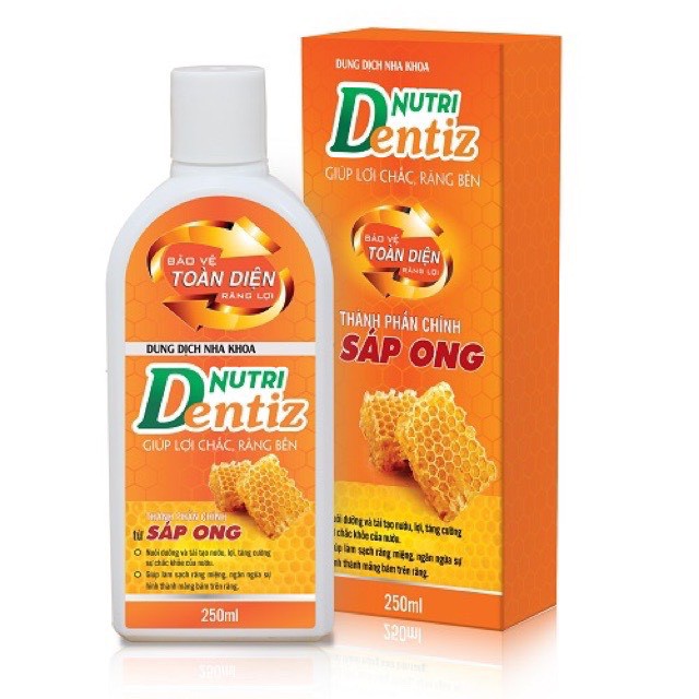 - Dung Dịch Nha Khoa NUTRIDENTIZ - Cho Răng Lợi Chắc Khỏe