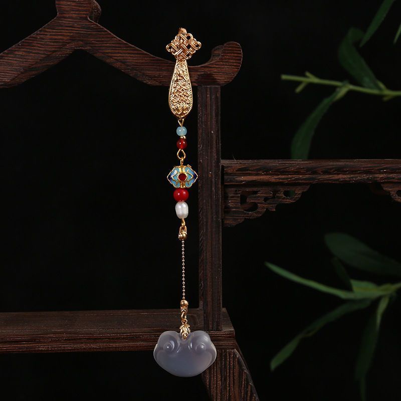 Mặt Dây Chuyền Hình Sườn Xám Phong Cách Trung Hoa Cổ Điển