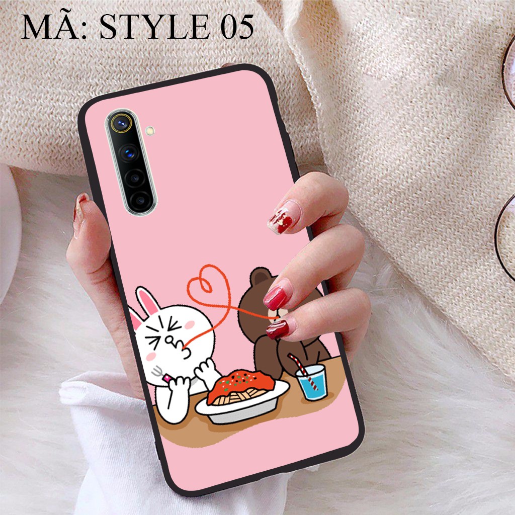 Ốp lưng Realme 6 viền dẻo TPU BST Phong cách