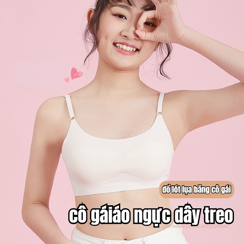 Áo lót lá cho bé gái sét áo Bra size đại từ 25 đến 55kg