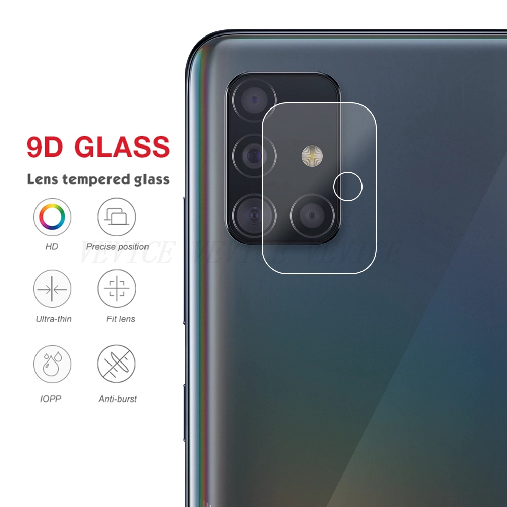 Kính Cường Lực Bảo Vệ Camera 2 Trong 1 Cho Samsung Galaxy M31 M30S A11 M21 A31 M11 A51 A71 S10E Note 10 Plus S10 Lite