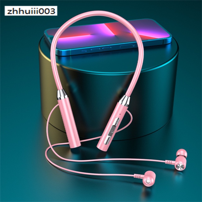 Tai Nghe Bluetooth 5.2 Không Dây Đeo Cổ Giảm Tiếng Ồn ZHIHUI