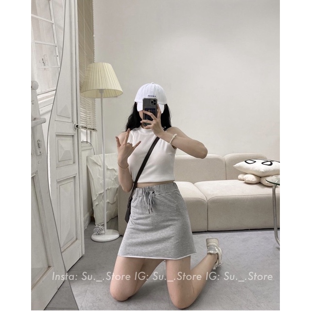 Chân Váy A dáng Basic vải đẹp có quần trong mã841