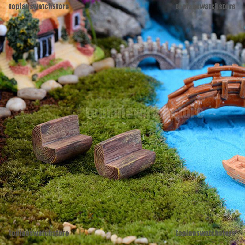 [COD Tope] Ghế Dài Mini Thời Trang Mới Cao Cho Nhà Búp Bê