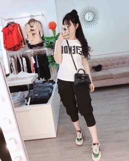 ▪️QUẦN BOM THỤNG DÂY LI CHÉO