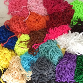 Dây ren hạt pompom may viền trang trí rèm cửa,váy áo, phụ liệu may mặc