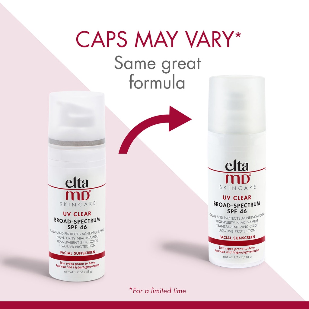 [CÓ MÀU/KHÔNG MÀU 48g] Kem chống nắng vật lý lai hóa học Elta MD SPF 46