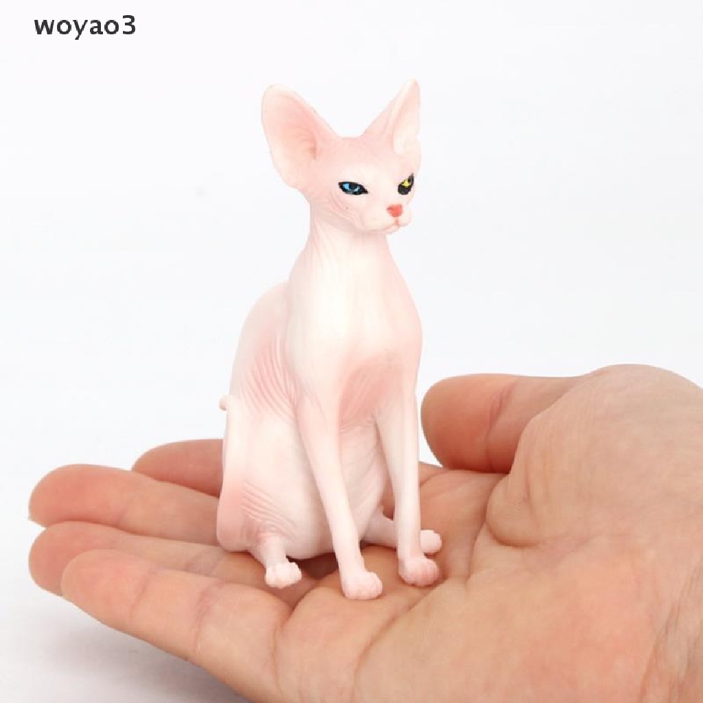 [woyao3] Tượng Mèo Thiền Định Nghệ Thuật