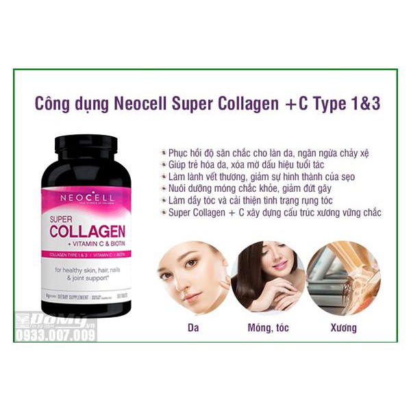 Collagen Hương Lựu Neocell + C Dạng Nước Uống 473ml