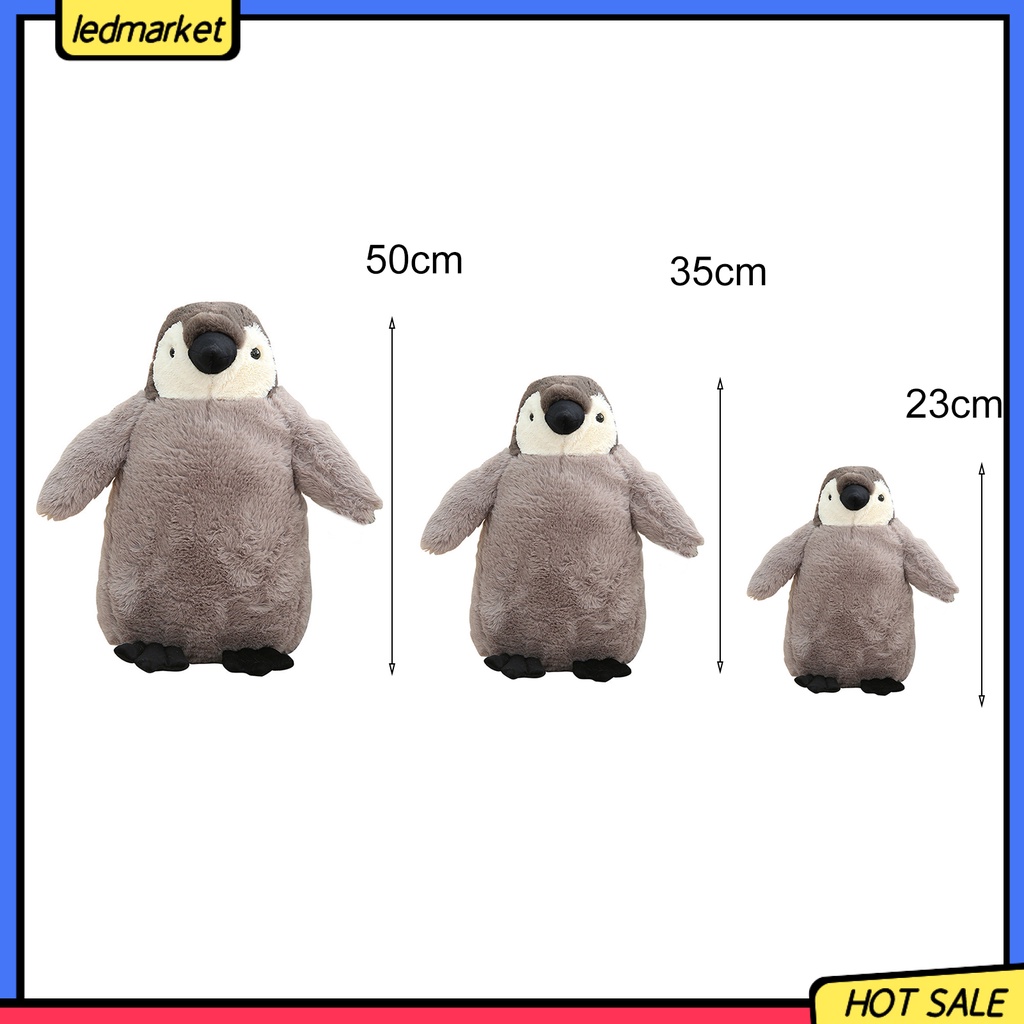 Gối Ôm Hình Chim Cánh Cụt Nhồi Bông Thân Thiện Với Môi Trường Trang Trí Phòng Tắm Cho Bé