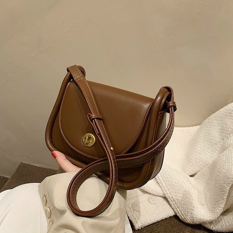 Túi Đeo Chéo Kẹp Nách Nữ Da Trơn Mềm, Túi Xách Nữ Đi Học Đi Chơi Phong Cách Hàn Quốc