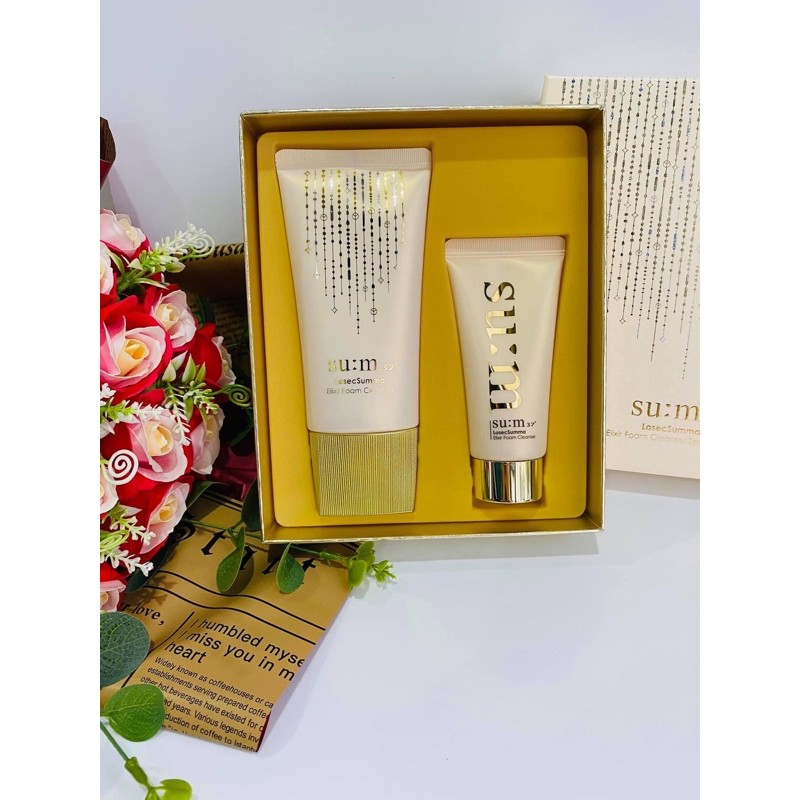 Set sữa rửa mặt sum losec summa 150ml tặng tẩy trang và nước thần