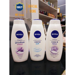 Sữa tắm cao cấp Nivea soft 750ml Đức