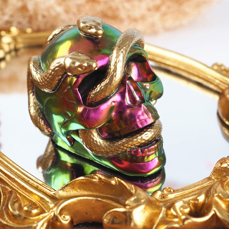 Khuôn Silicone Hình Đầu Lâu / Rắn Làm Gương Trang Điểm