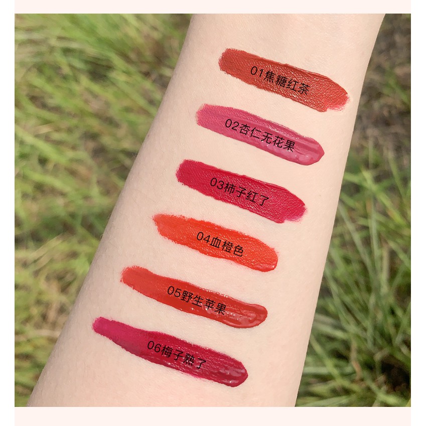 Son bóng lì dưỡng môi quyến rũ velvet lâu trôi lip gloss Maxfine