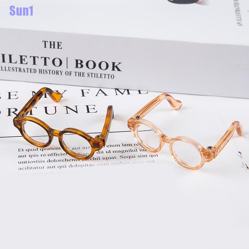 Kính Mát mini 4.5Cm Dễ Thương Cho Búp Bê 1 / 6 1 / 8