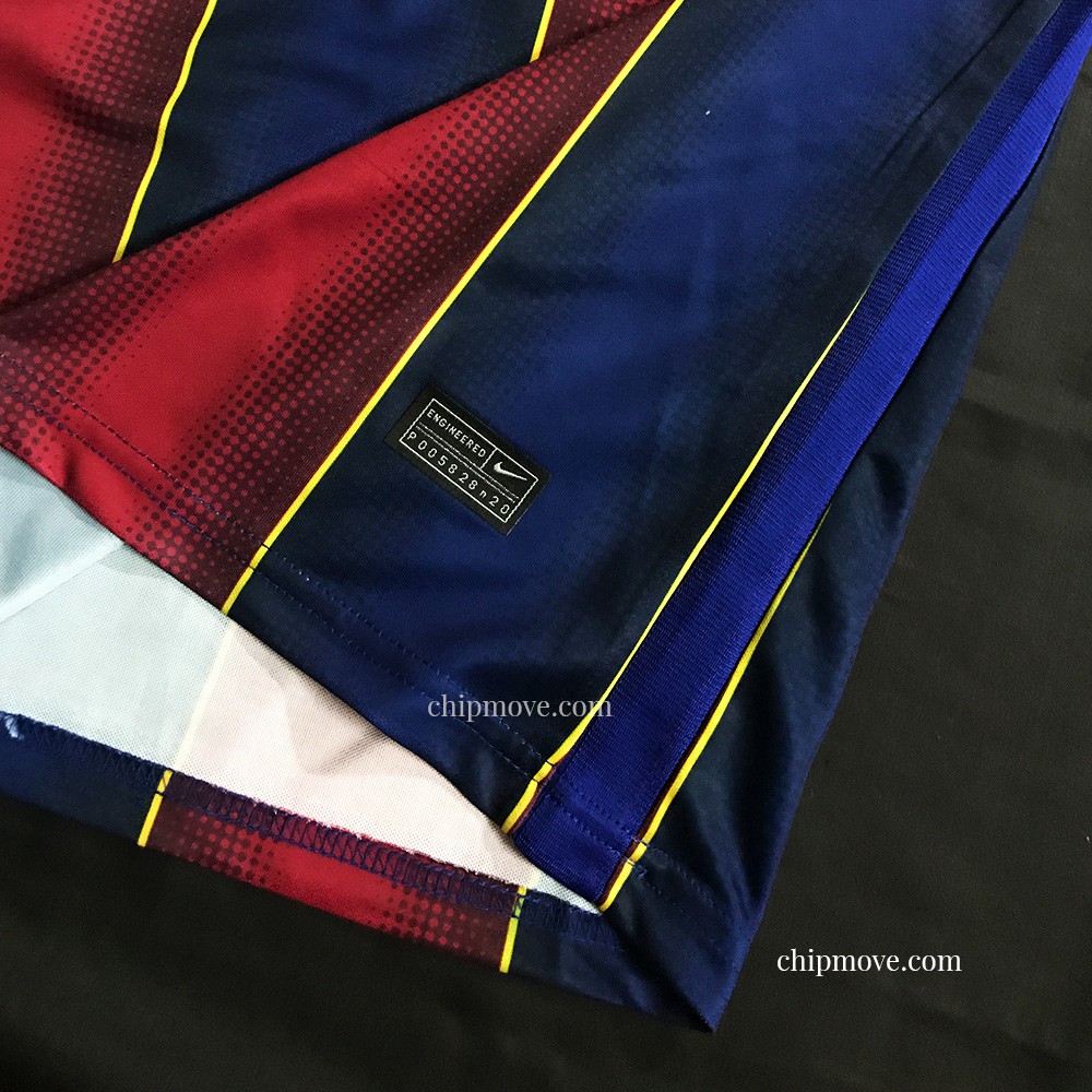 [GIÁ TỐT] Bộ áo bóng đá Barca Đỏ xanh sân nhà Thái cao cấp