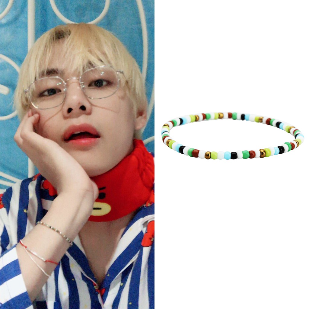 vòng tay đá V BTS