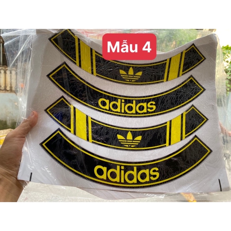 Tem dán vành bản to mẫu mới chống nước cực đẹp