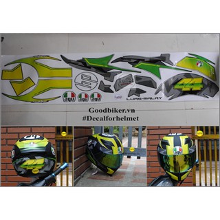 Tem Mũ bảo hiểm Fullface AGV