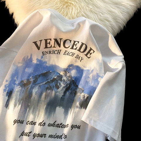 Áo Thun Tay Ngắn Dáng Rộng In Hoạt Hình Gấu Kiểu Hàn Quốc Thời Trang Mùa Hè Cho Nữ