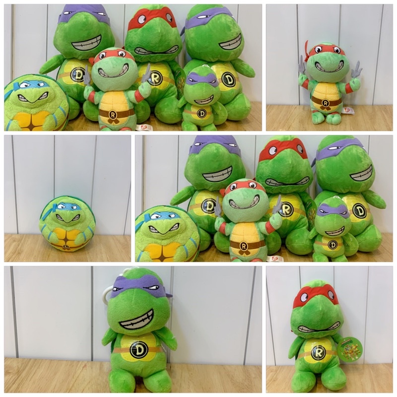 Gấu bông Ninja rùa size 15cm -28cm