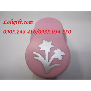 Dập hình 1" cây hoa