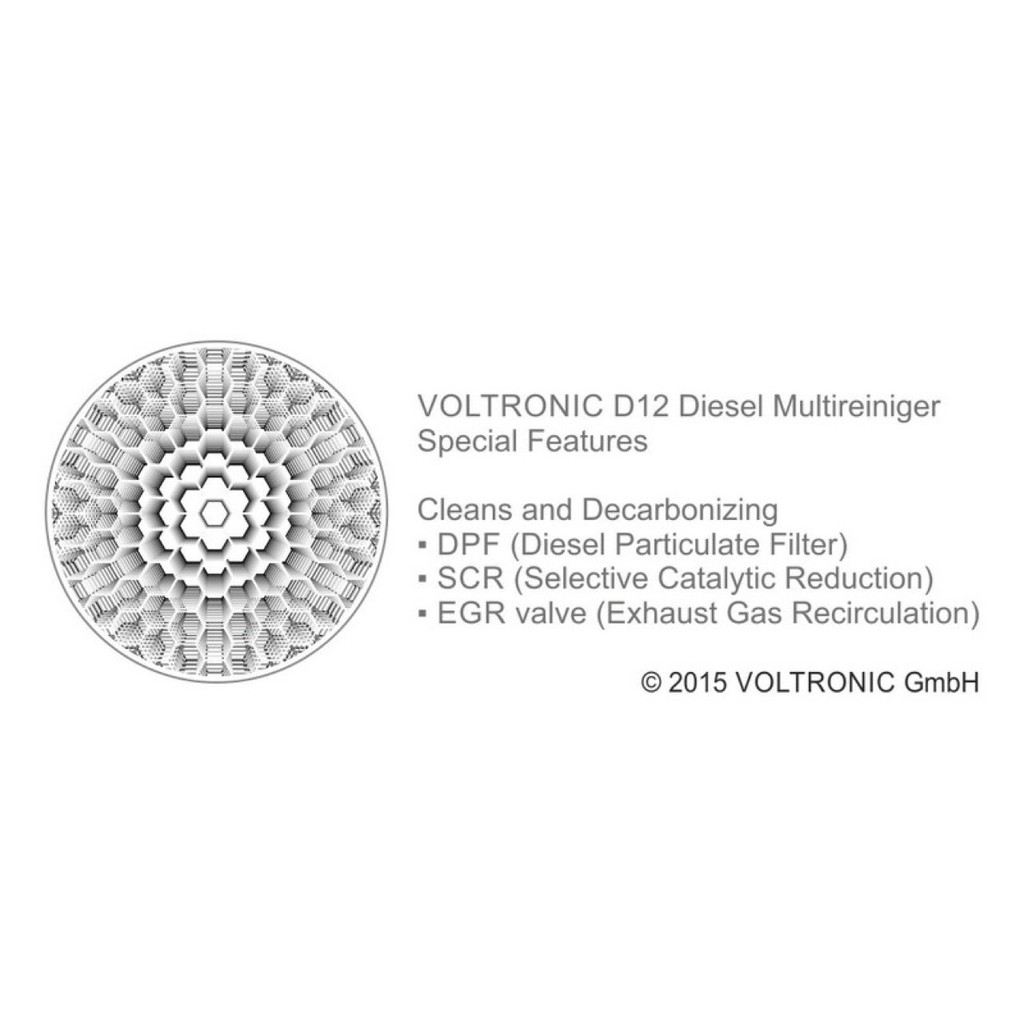 D12 Voltronic - vệ sinh động cơ Diezel