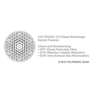 D12 Voltronic - vệ sinh động cơ Diezel