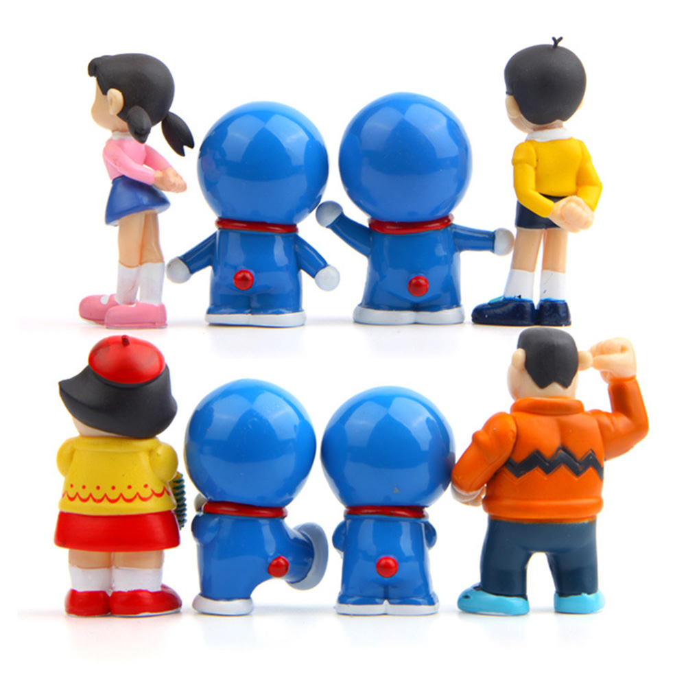 Set 8 Mô Hình Đồ Chơi Nhân Vật Shizuka Minamoto Trong Phim Hoạt Hình Doraemon