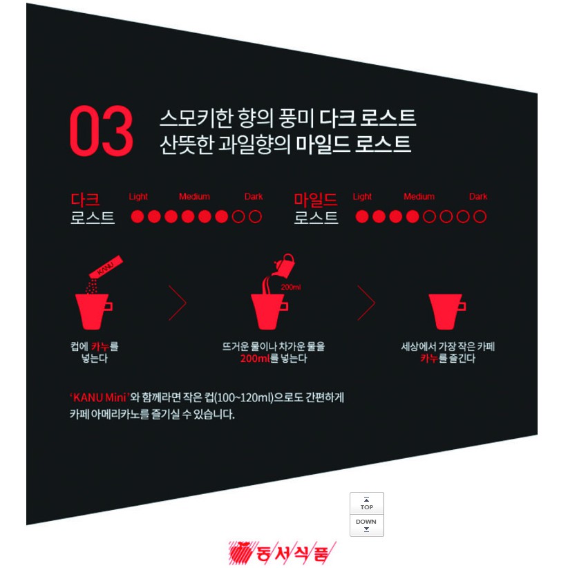 CÀ PHÊ HÒA TAN MILD ROAST AMERICANO KANU MAXIM HÀN QUỐC