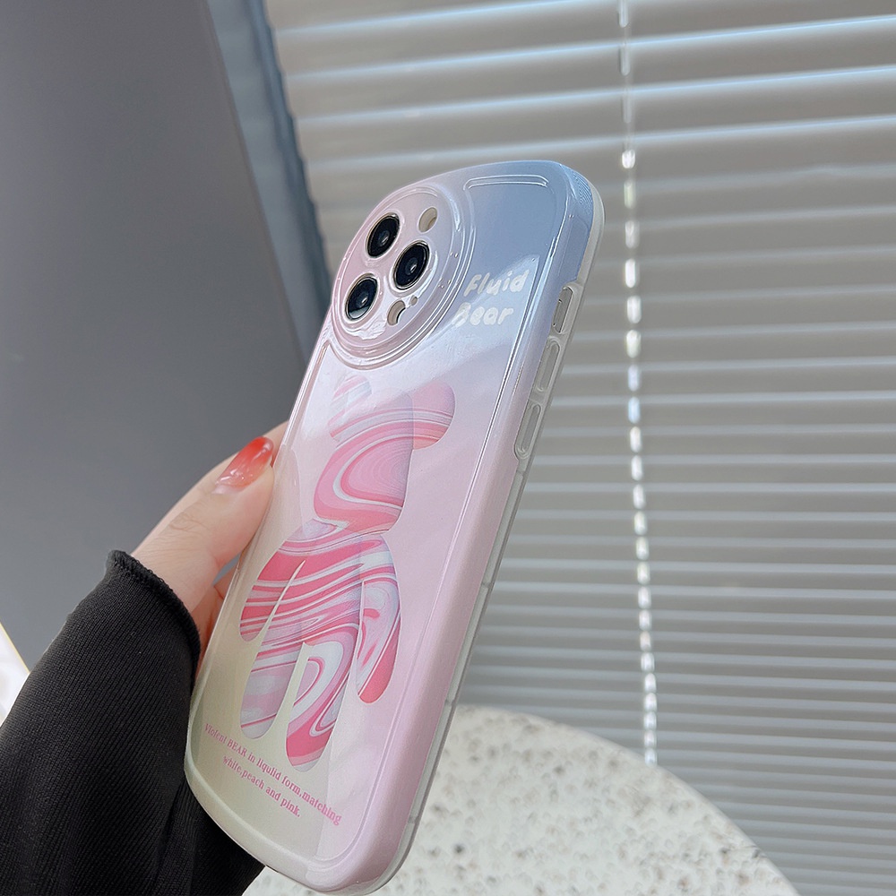 Ốp lưng iphone gấu Bear Brick chống sóc cho Iphone 7 8 Plus SE X XS XS Max 11 12 13 14 Pro Max