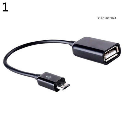 Cáp Chuyển Đổi Usb 2.0 A Female Sang Micro B Male Otg Cho Samsung Htc