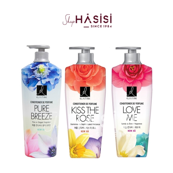 DẦU GỘI ELASTINE - Shampoo De Perfume 600ml