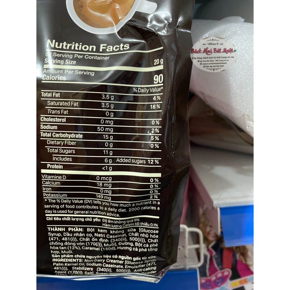 NGON - TRẦN QUANG - Cà Phê sữa Hòa Tan 3in1