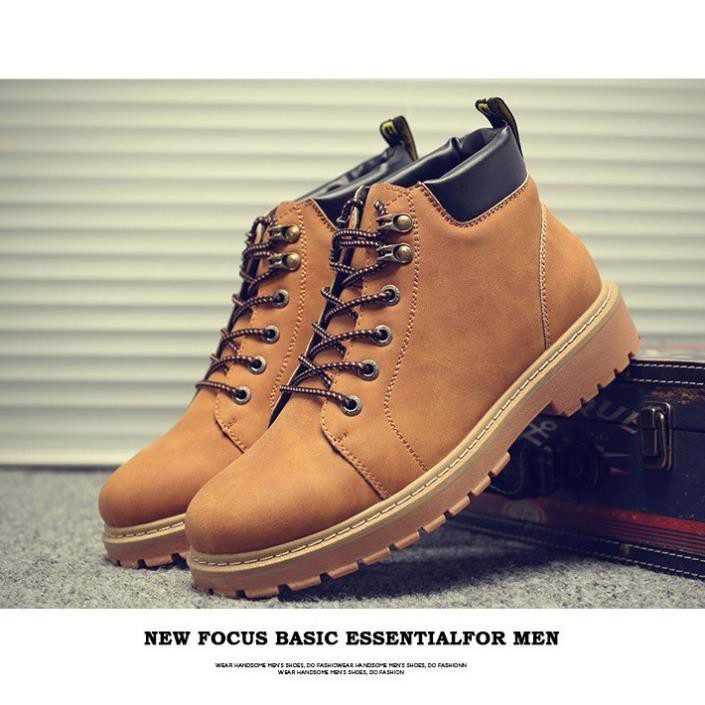 FALE SALE Giày Bốt Cao Cổ Thanh Lịch Da Chất BCC004- Màu Da Bò Có Sẵn ⚡ CHẤT sịn : new L > ₛ * : ! ¹ * .