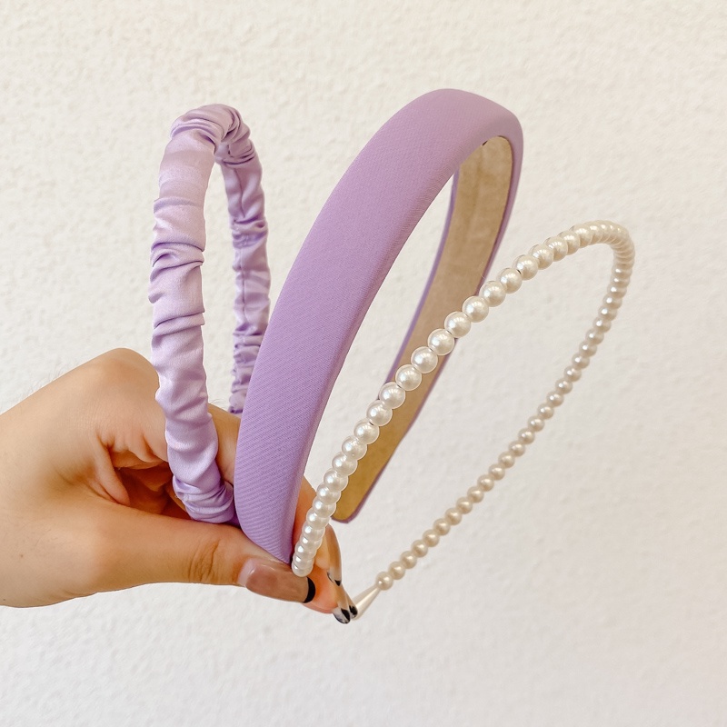 Set 3/4/5 dây buộc tóc nhiều màu sắc