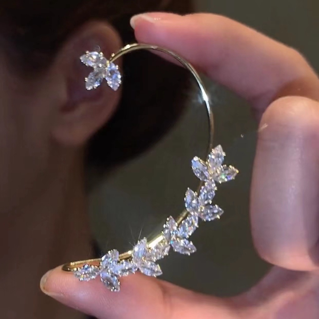 Bán Chạy Bông Tai Lúa Mì Đính Đá Zircon Thời Trang Cá Tính Khí Chất Cao Thời Trang Cá Tính Khí Chất Thời Trang Cá Tính