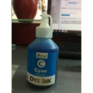 Mực in phun màu epson dye cyan 100ml