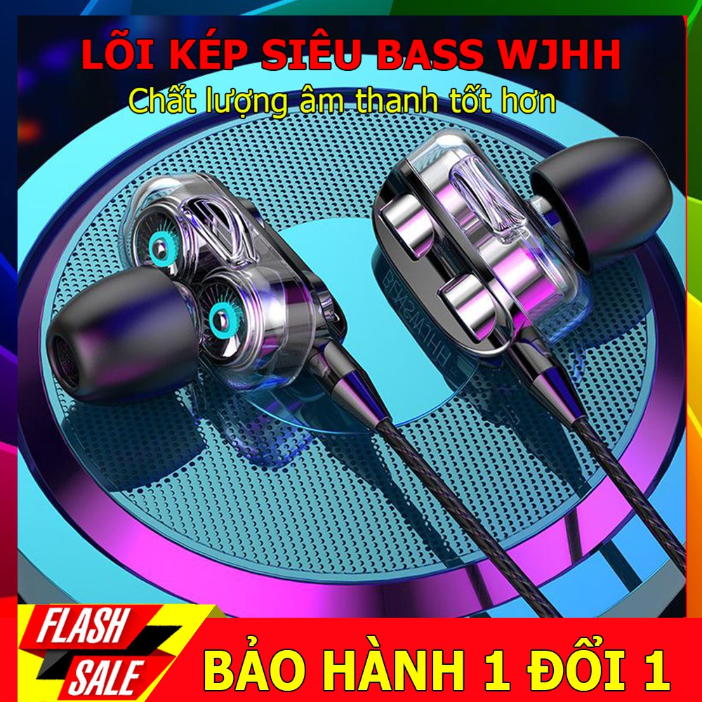 Tai Nghe Nhét Tai Wiresto Âm Thanh Nổi Hifi Chống Ồn
