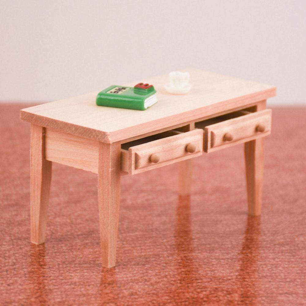 Bàn Gỗ Mini Trang Trí Nhà Búp Bê