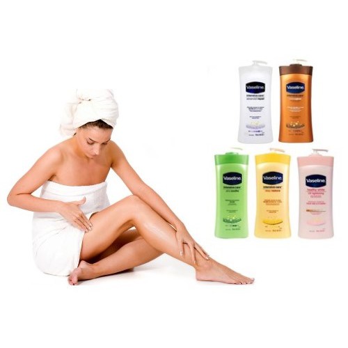 🌸🌸Sữa Dưỡng Thể Vaseline Cocoa Glow 725ml - màu nâu