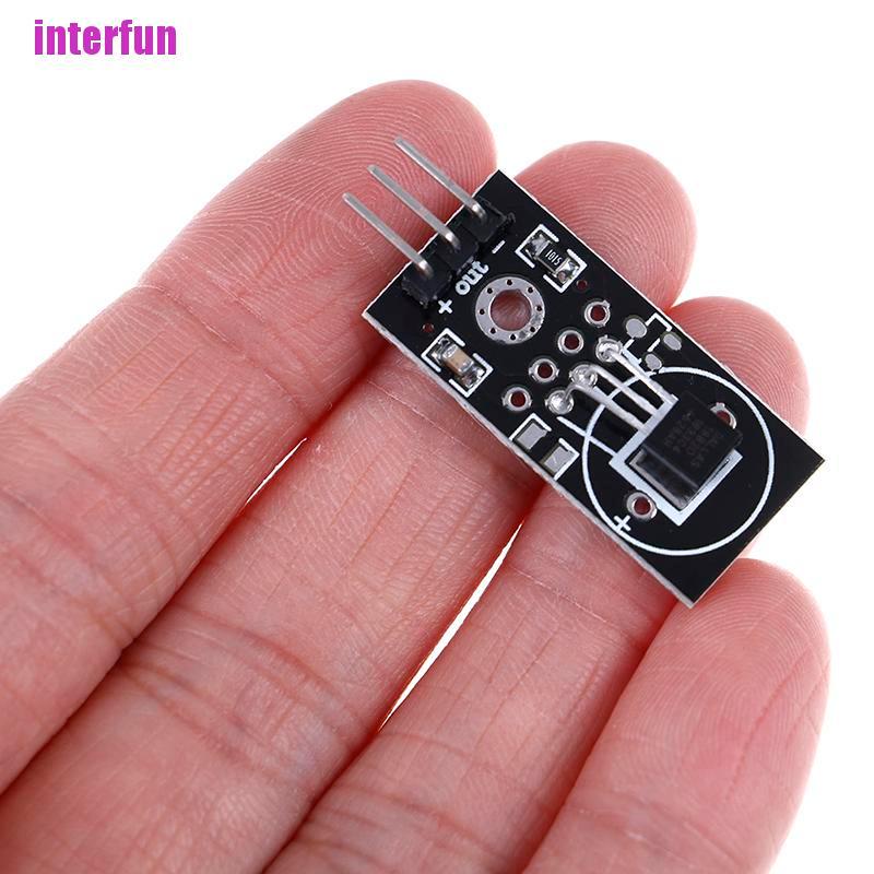 [Interfun1] Ds18B20 3 Pins Wire Digital Thermometer Temperature Ic Sensor Module [Fun]