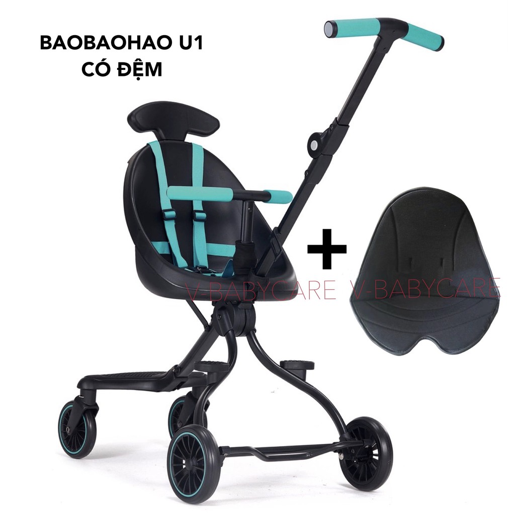 Xe đẩy đi bộ cao cấp tay đẩy 2 chiều Baobaohao Only U1