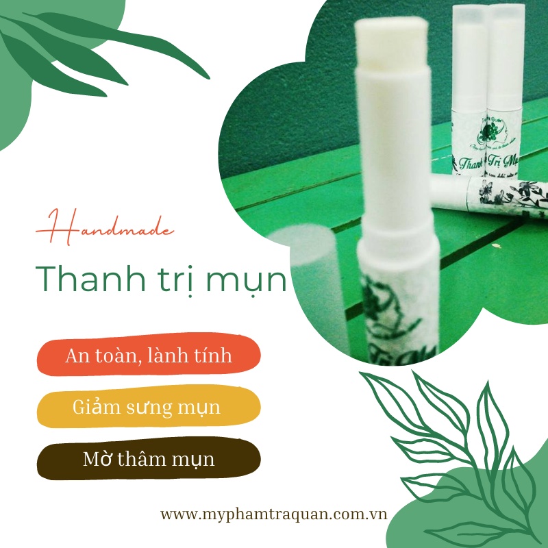 Sáp Thoa Giảm Mụn Từ Thiên Nhiên - Mỹ Phẩm Thiên Nhiên Trà Quán | BigBuy360 - bigbuy360.vn