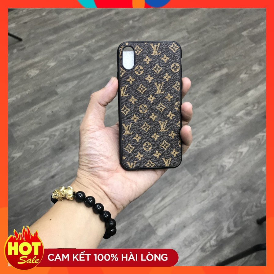 Ốp lưng iphone LV giả da cao cấp 6/6plus/6s/6s plus/6/7/7plus/8/8plus/x/xs/xs max/11/11 pro/11 promax Hana Case