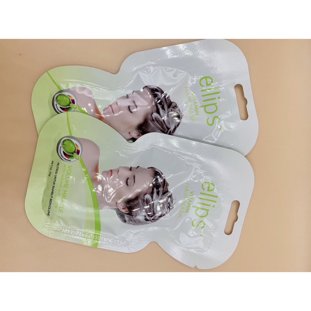 Ủ tóc ellips vitamin hair mask hair repair 18g