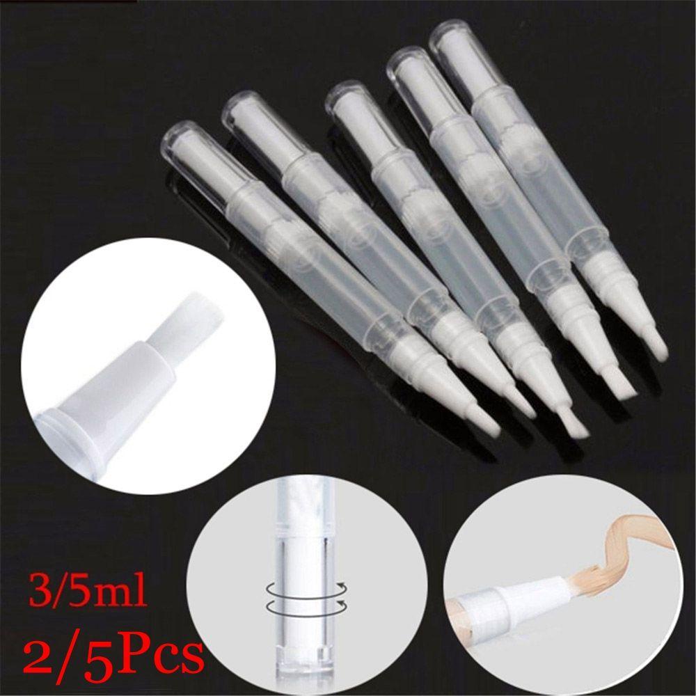 MIH Set 2 / 5 Lọ Rỗng Đựng Kem Nền Dạng Lỏng Có Thể Xoay Được Tiện Lợi Du Lịch