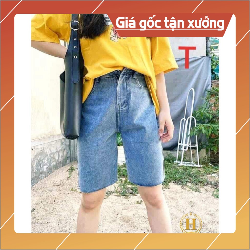 Quần jean lửng rua gấu DTR0420