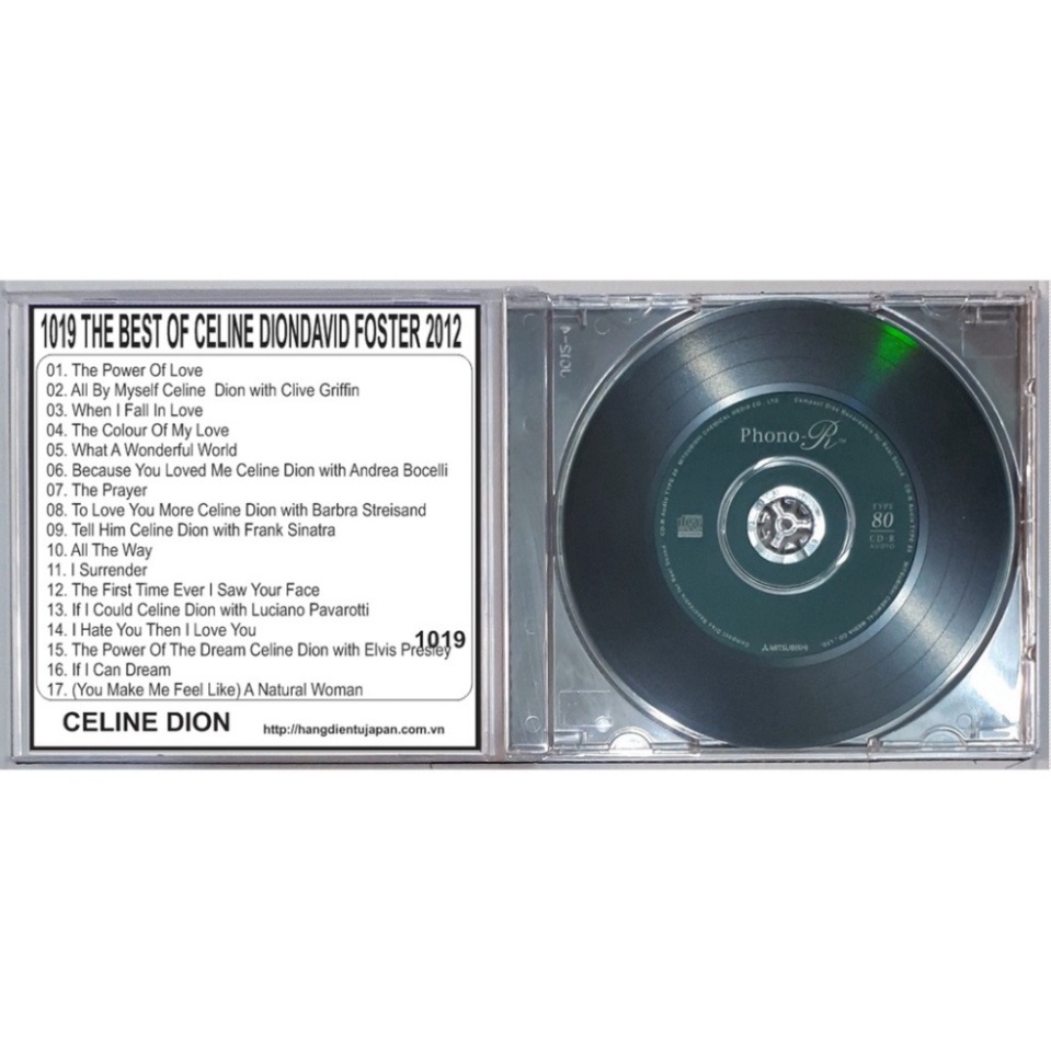 Bộ 8 dĩa ca sĩ Celine Dion
